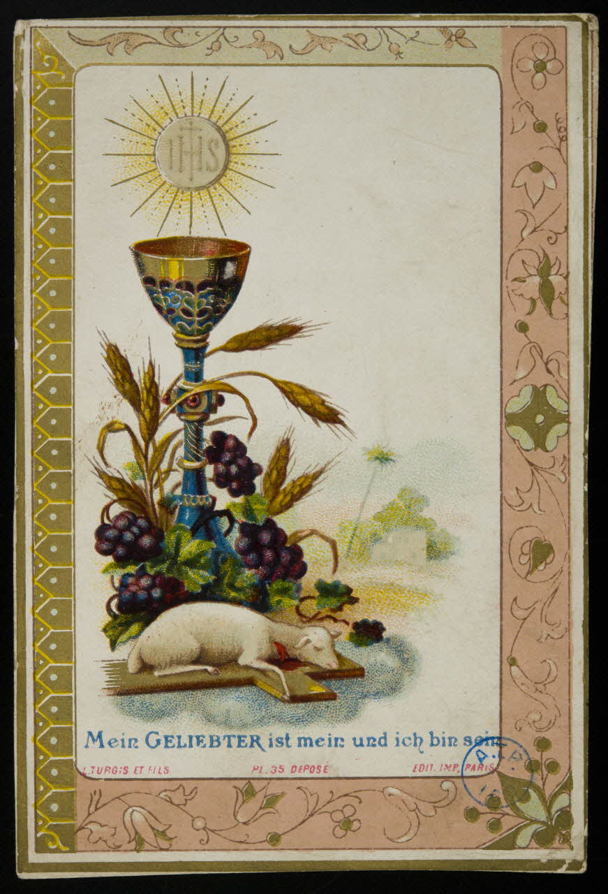 image pieuse Mein GELIEBTER ist mein und ich bin sein 1980.31.101 Photo