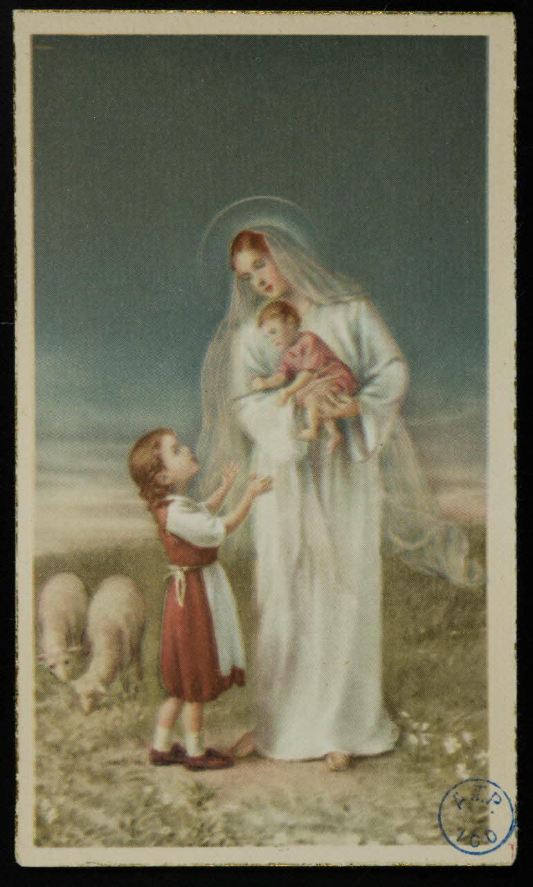estampe Vierge à l'enfant 1980.31.112 Photo