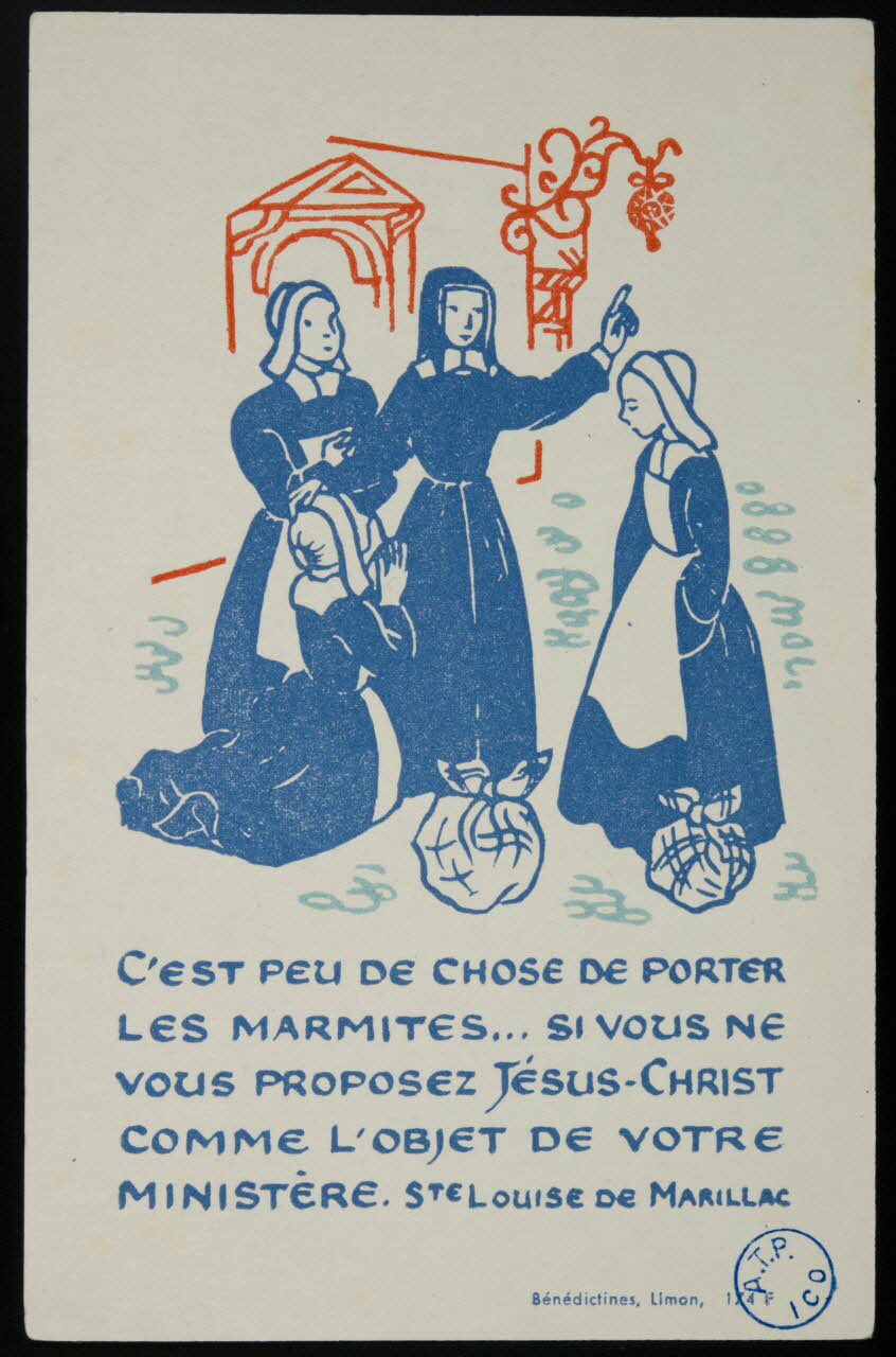 image pieuse Groupe de religieuses 1980.31.120 Photo