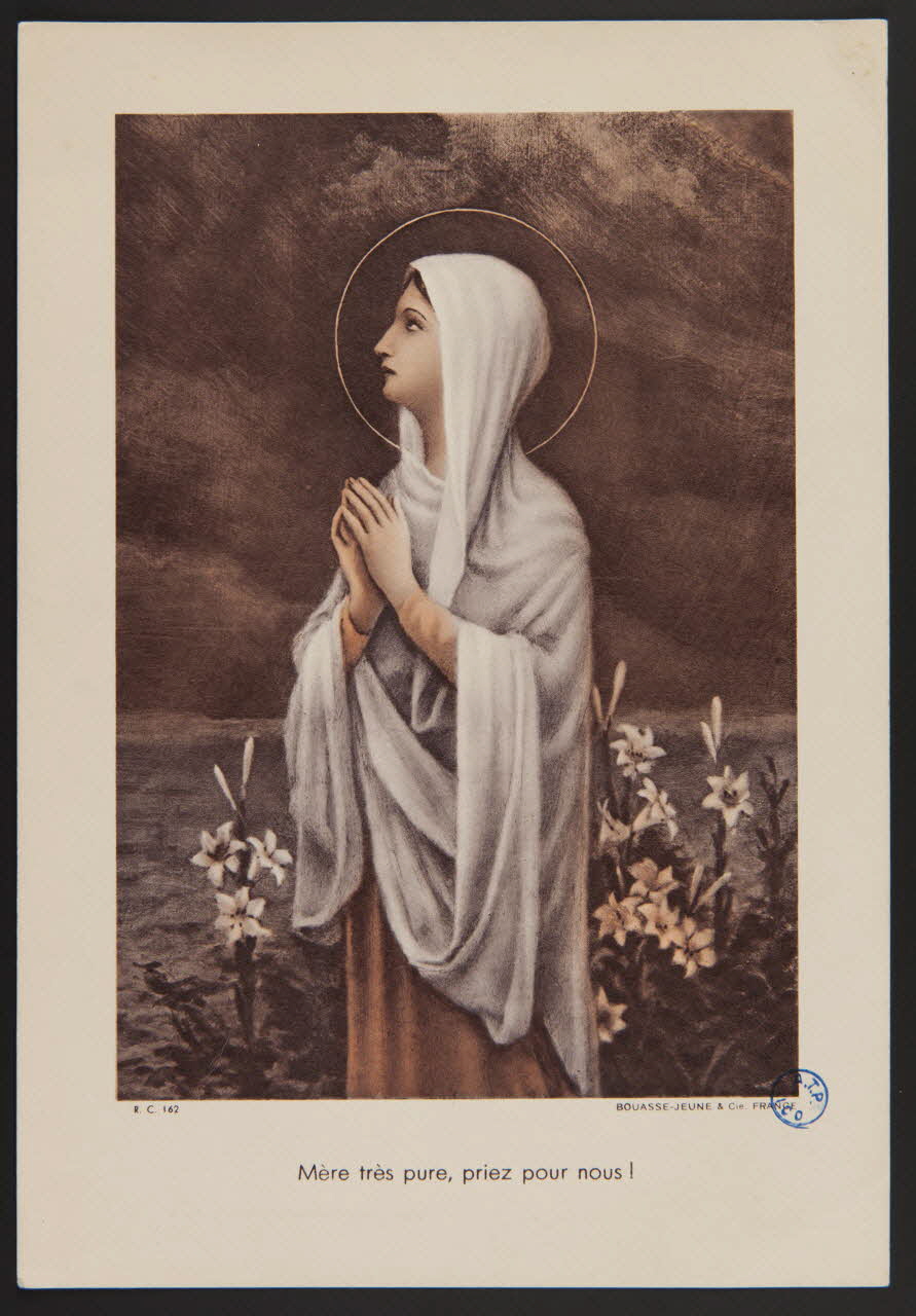estampe Mère très pure, priez pour nous ! 1980.31.146 Photo