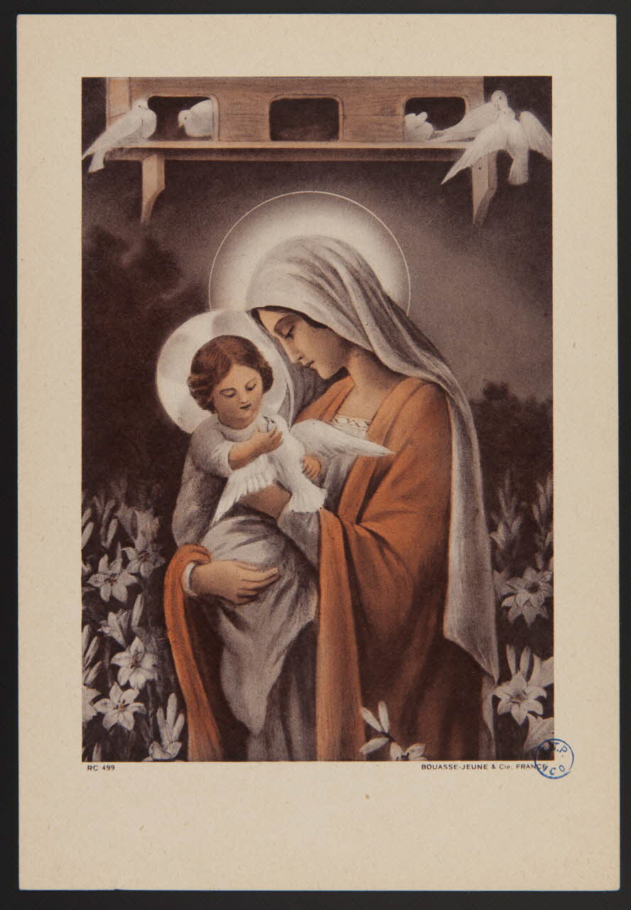 estampe Vierge à l'enfant 1980.31.148 Photo