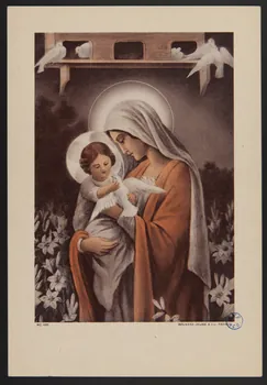 estampe Vierge à l'enfant 1980.31.148 Photo