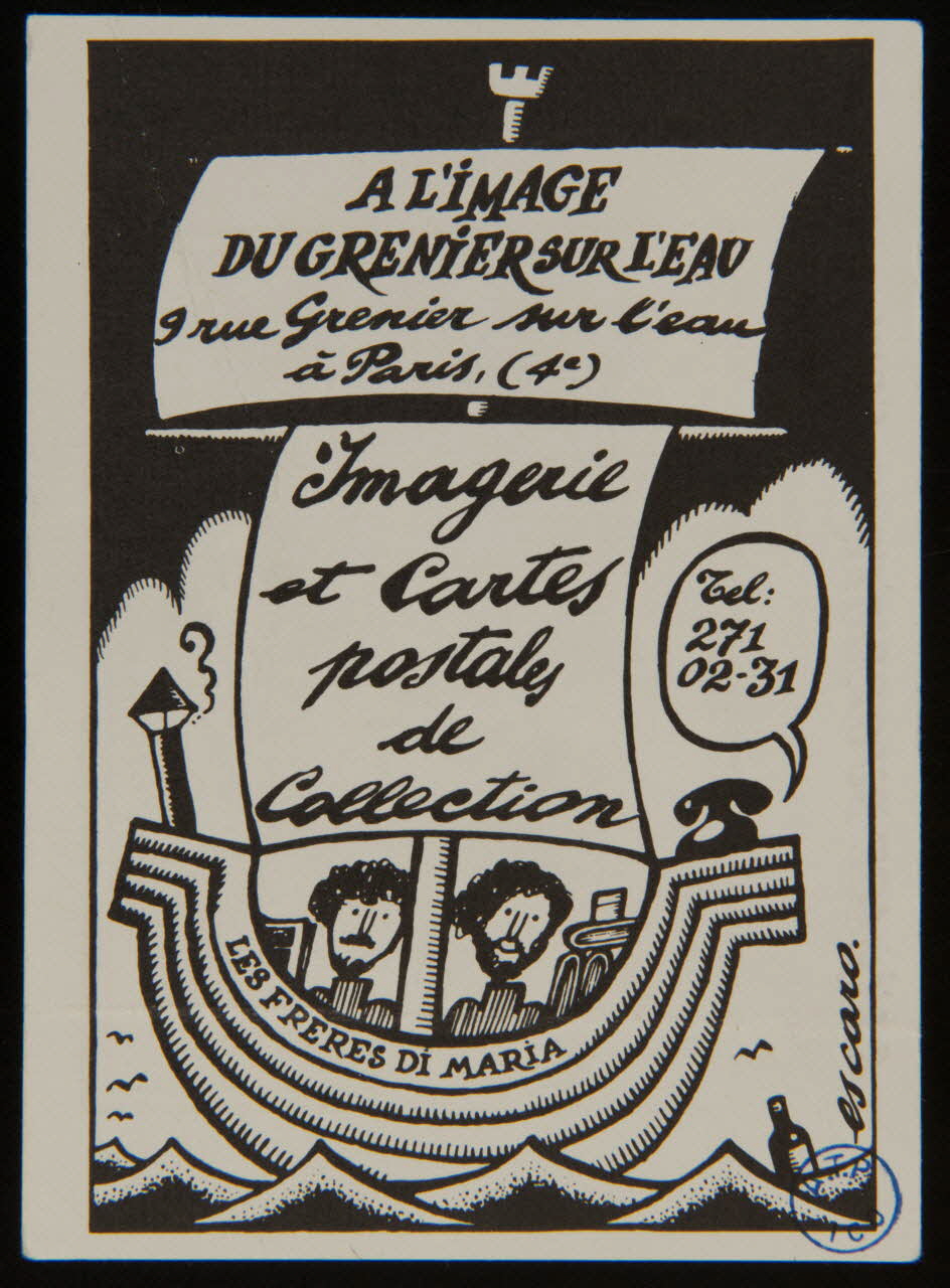 estampe A L'IMAGE  DU GRENIER SUR L'EAU 1980.31.150 Photo