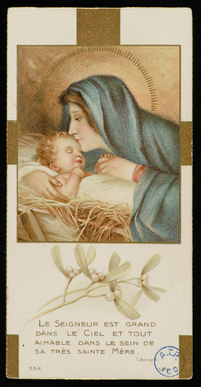 image pieuse Vierge et enfant 1914 1980.31.39 Photo