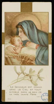 image pieuse Vierge et enfant 1914 1980.31.39  Photo