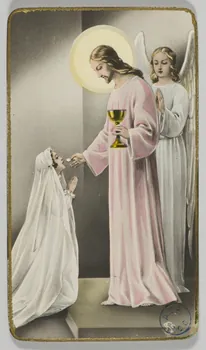 image pieuse Eucharistie 1946 1980.31.67 Photo