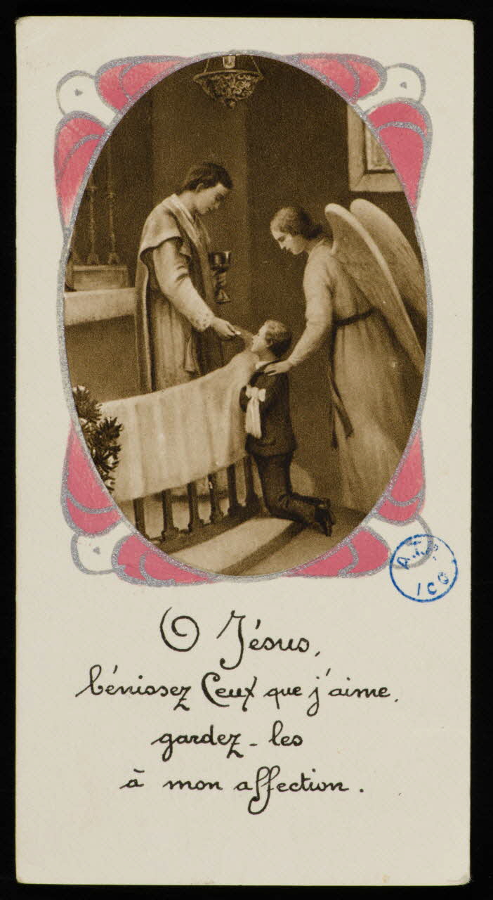 image pieuse O Jésus, 1948 1980.31.70 Photo