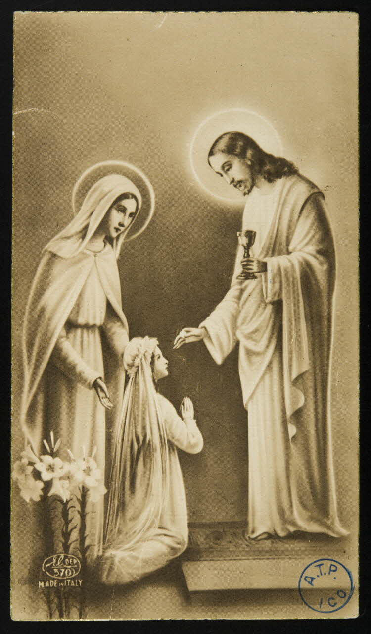 image pieuse Eucharistie 1980.31.98 Photo