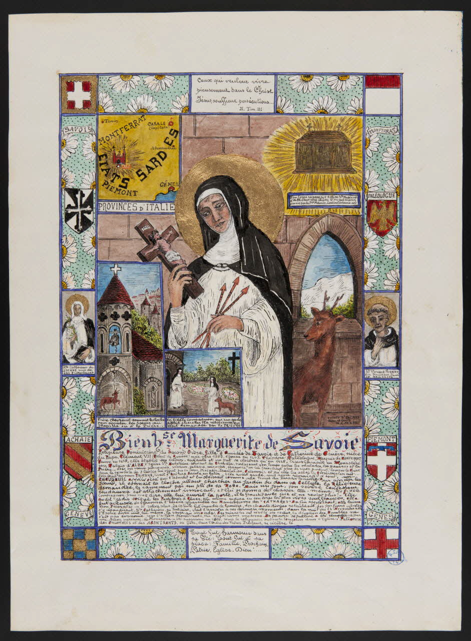 Coincy-Saint-Palais livre d'heures Bienhse Marguerite de Savoie 1953 1980.37.18 Photo