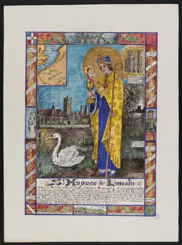 Coincy-Saint-Palais livre d'heures St Hugues de Lincoln 1950 1980.37.36 Photo