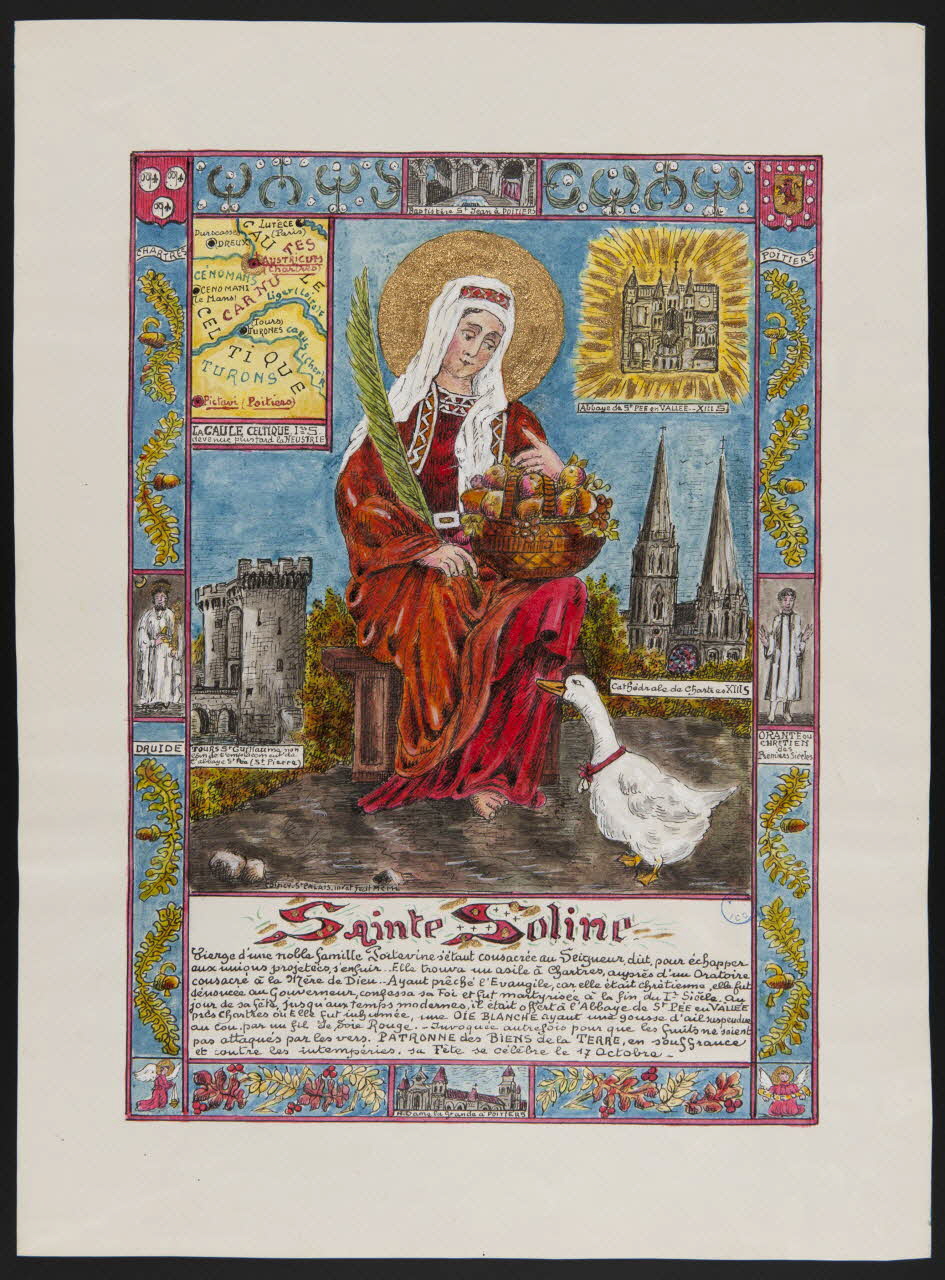 Coincy-Saint-Palais livre d'heures Sainte Soline 1950 1980.37.45 Photo