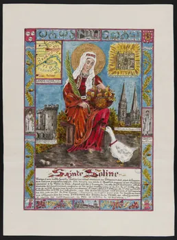 Coincy-Saint-Palais livre d'heures Sainte Soline 1950 1980.37.45 Photo