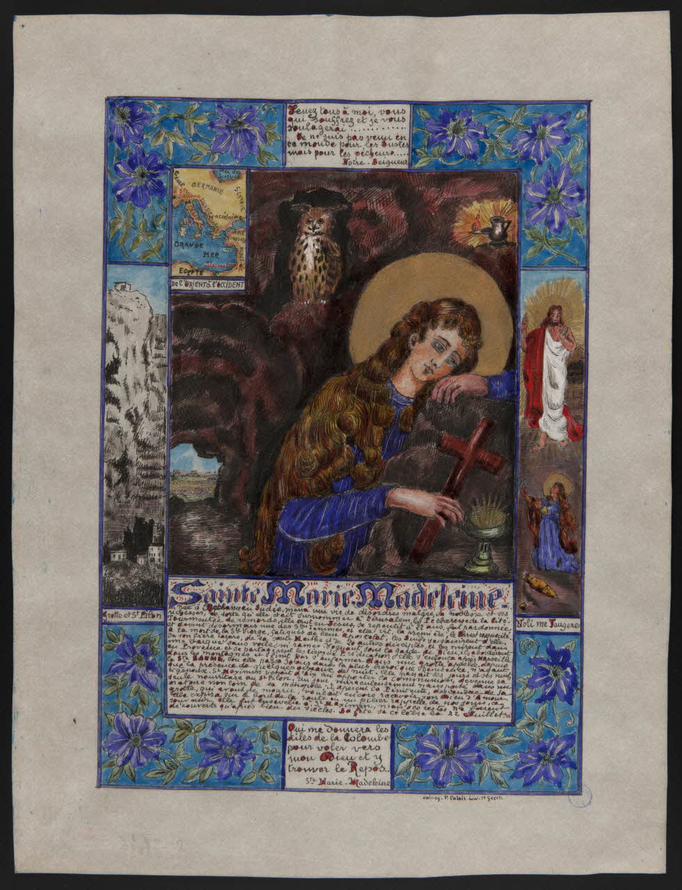 livre d'heures Sainte Marie-Madeleine 1980.37.46 Photo