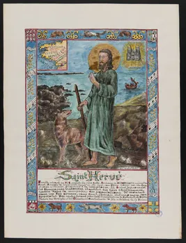 Coincy-Saint-Palais livre d'heures Saint Hervé 1950 1980.37.47 Photo