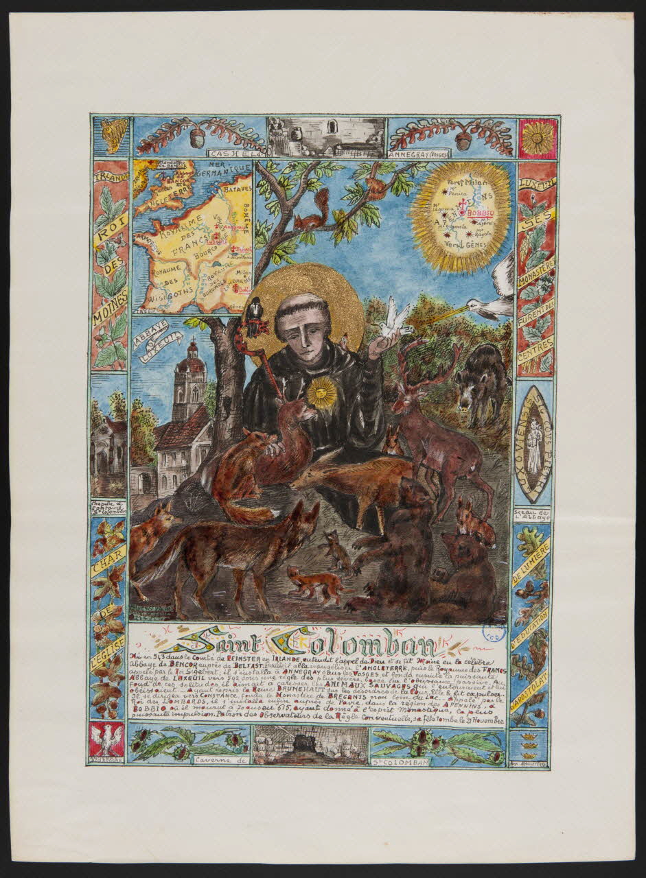 Coincy-Saint-Palais livre d'heures Saint Colomban 1950 1980.37.9 Photo