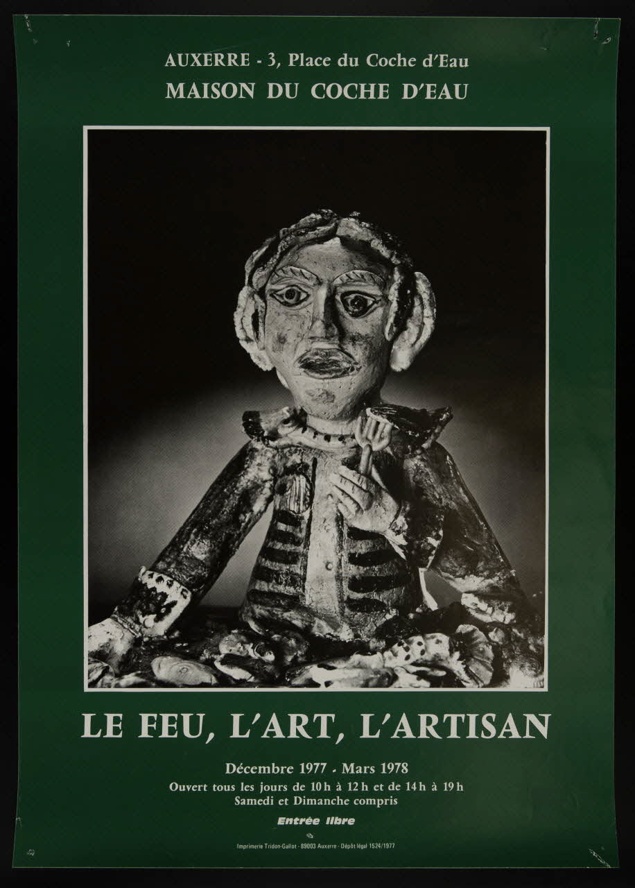 estampe LE FEU, L'ART, L'ARTISAN 1980.50.13 Photo