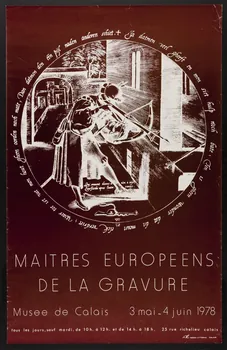 estampe MAITRES EUROPEENS  DE LA GRAVURE 1980.50.14  Photo