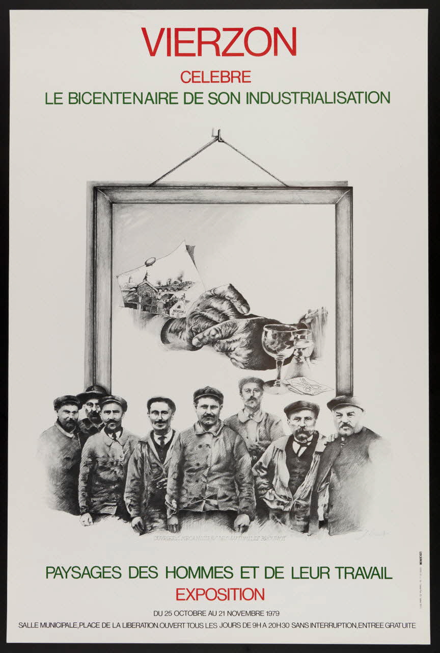 estampe VIERZON  CELEBRE  LE BICENTENAIRE DE SON INDUSTRIALISATION 1980.50.18 Photo