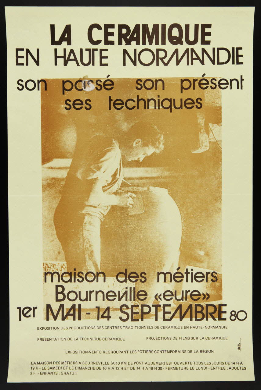estampe LA CERAMIQUE  EN HAUTE NORMANDIE 1980.50.21 Photo