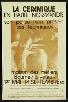 estampe LA CERAMIQUE  EN HAUTE NORMANDIE 1980.50.21 Photo