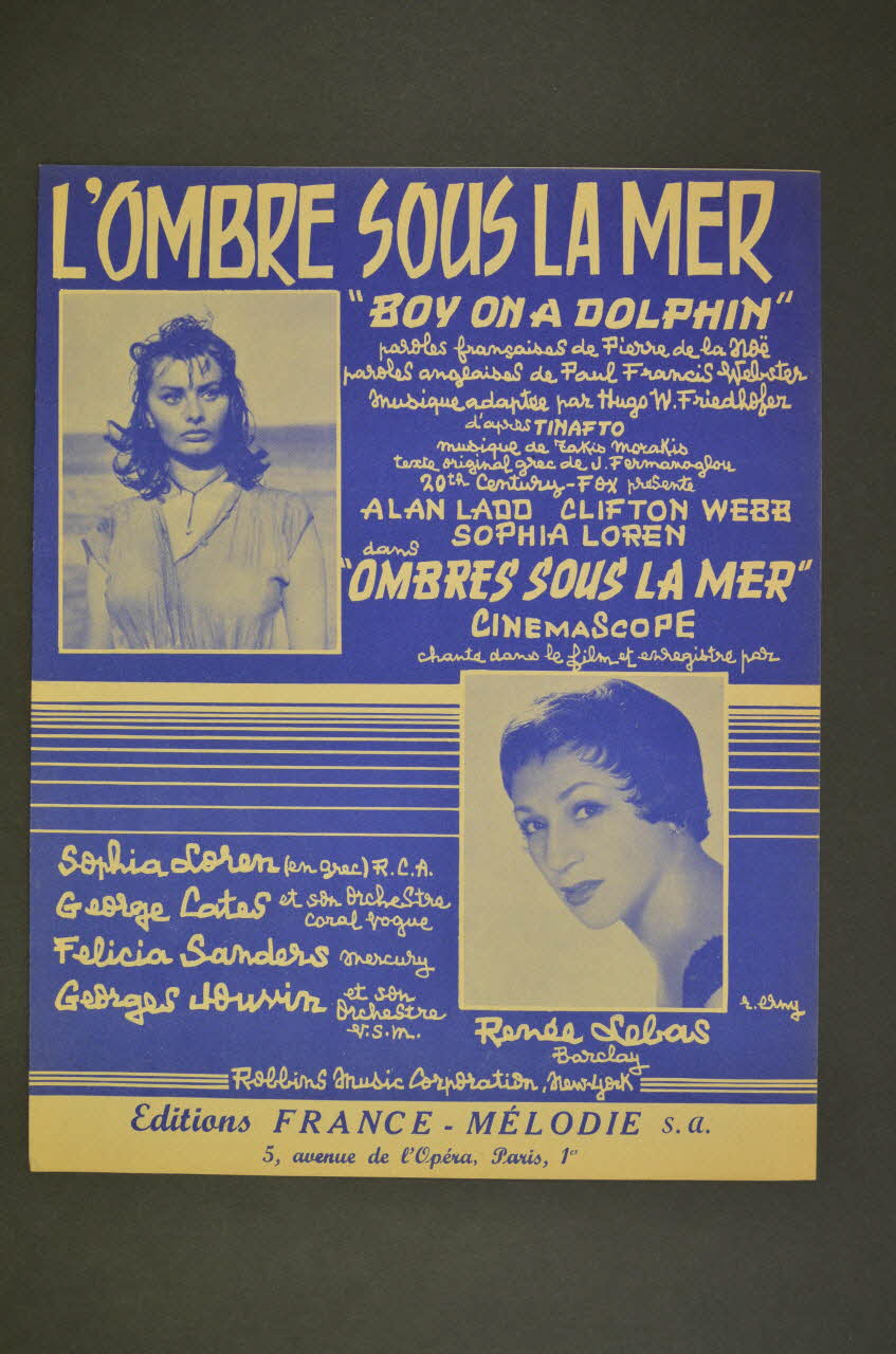 partition de musique petit format 1969.88.1002 Photo Mucem