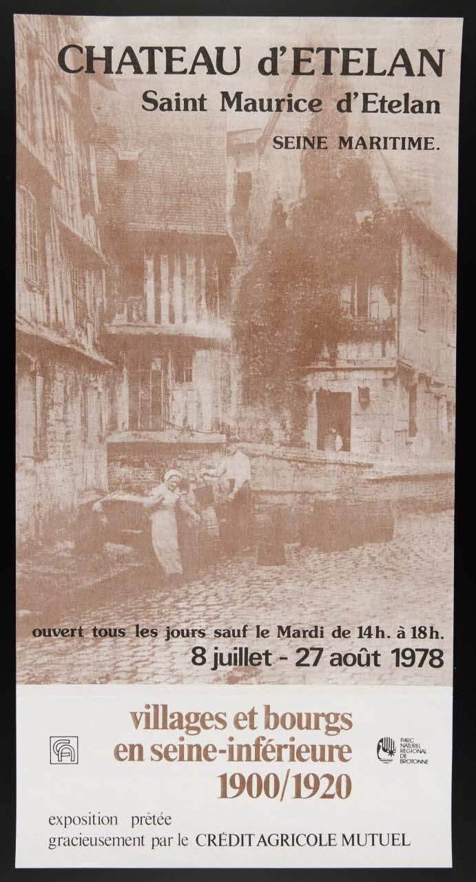 estampe villages et bourgs  en seine-inférieure  19001920 1980.50.4 Photo