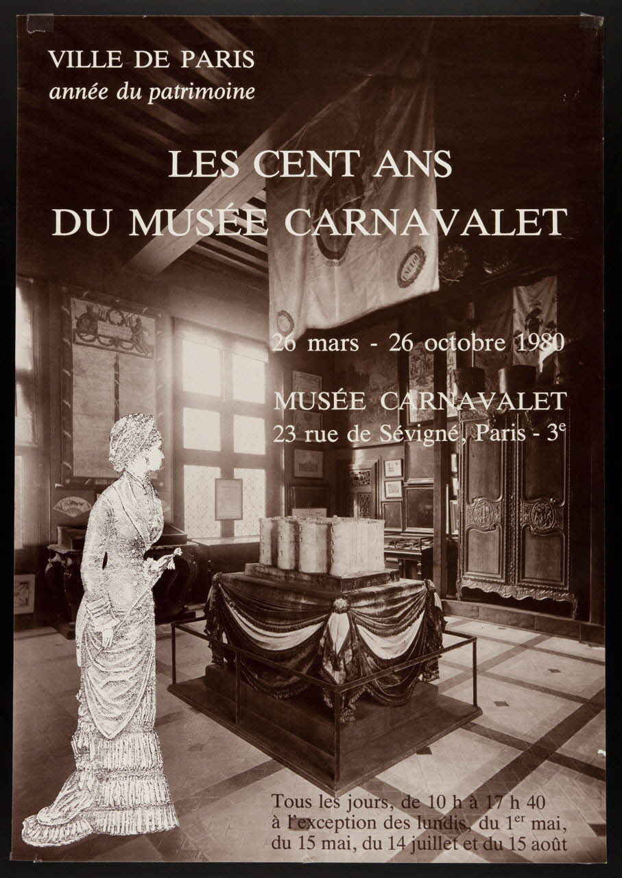 estampe LES CENT ANS  DU MUSEE CARNAVALET 1980.50.43 Photo