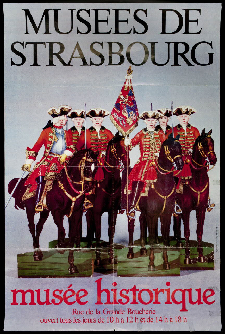 affiche MUSEES DE  STRASBOURG  musée historique 1980.50.53 Photo