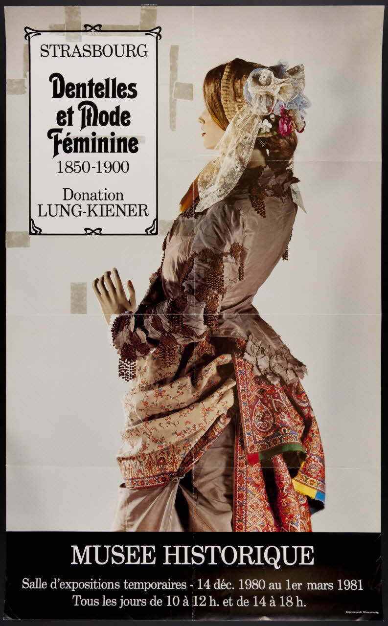 estampe Dentelles  et Mode  Féminine  1850 - 1900 1980.50.62 Photo