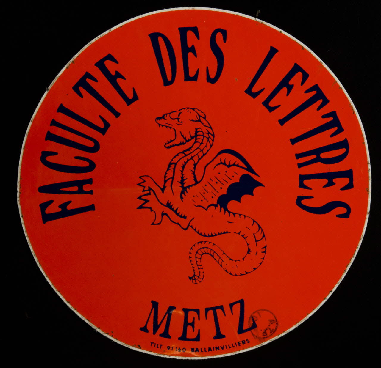 estampe FACULTE DES LETTRES  METZ 1978 1980.6.4 Photo