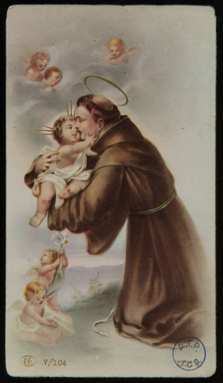 estampe Saint Antoine de Padoue 1980.64.6 Photo