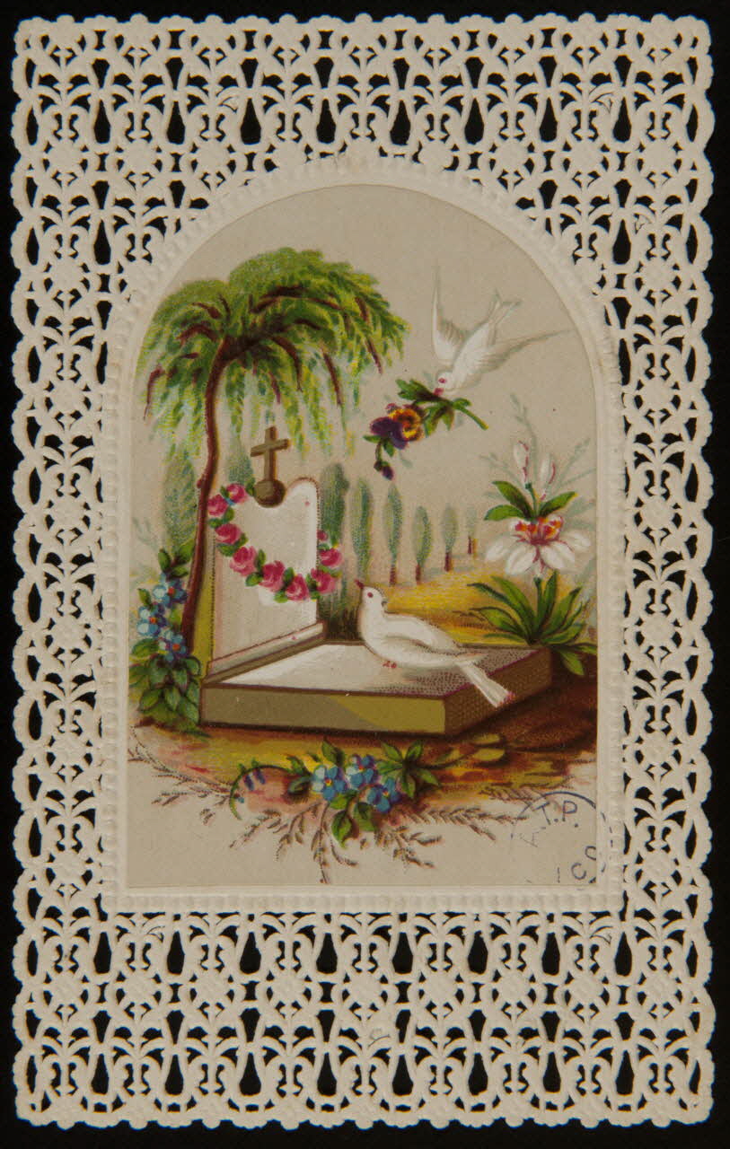 estampe Une  prière pour ceux  qui ne sont  plus. 1980.65.2 Photo