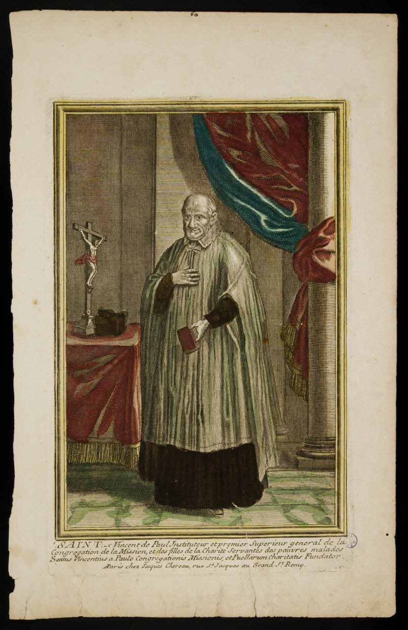 estampe SAINT Vincent de Paul 1980.66.59 Photo