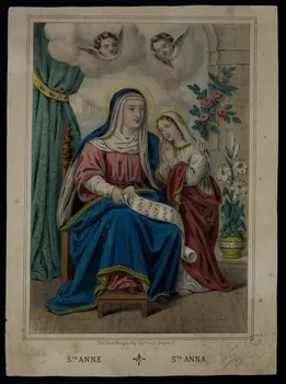 estampe STE. ANNE  STA. ANNA 1980.66.67  Photo