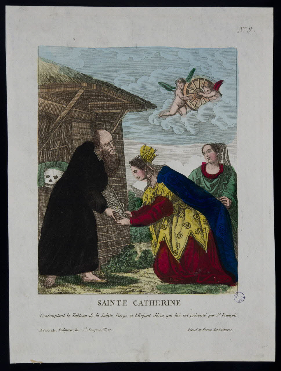 estampe SAINTE CATHERINE 1980.66.75 Photo