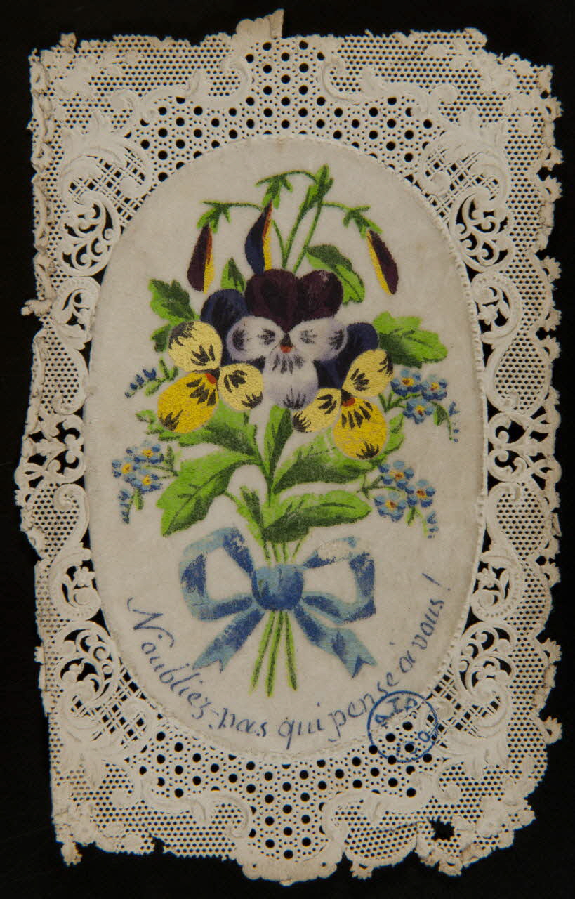 estampe N'oubliez-pas qui pense à vous ! 1980.68.10 Photo