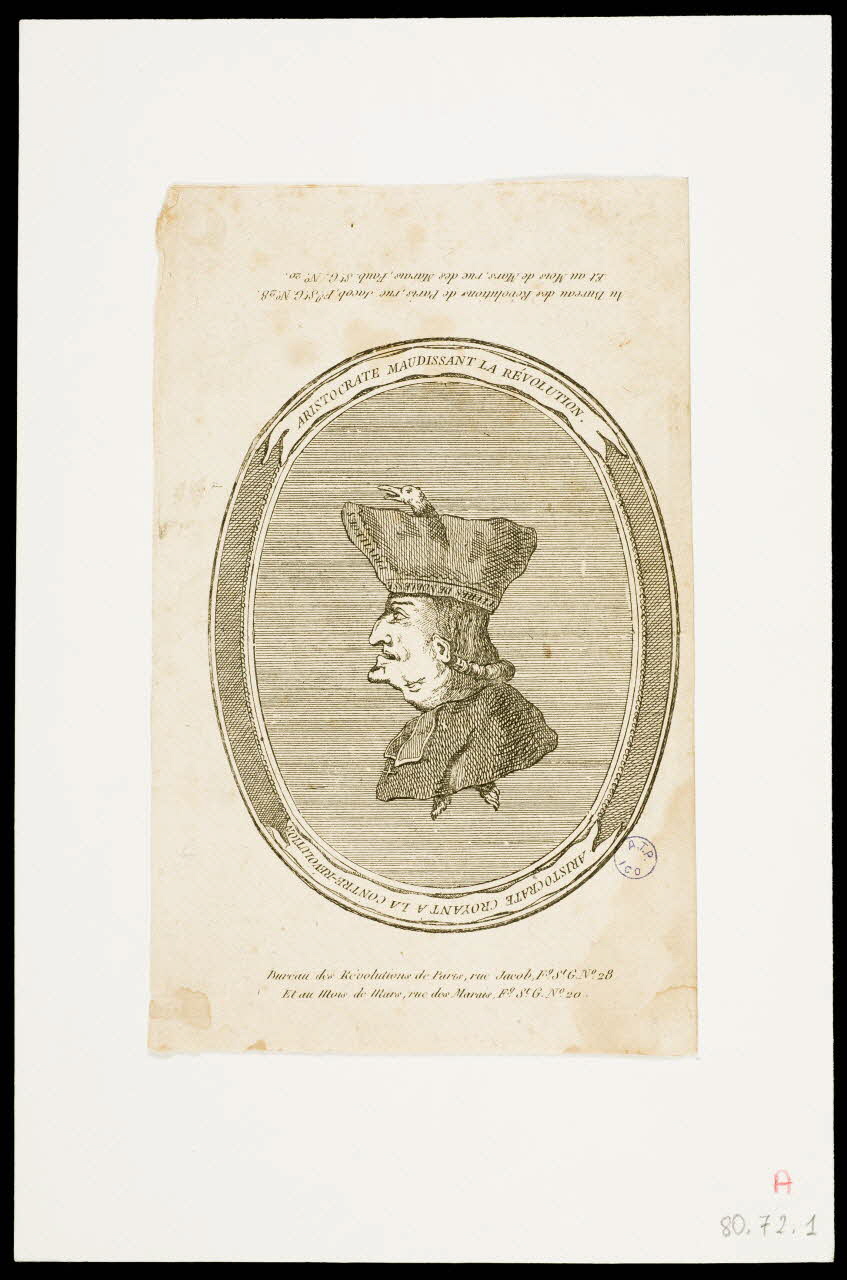 estampe ARISTOCRATE MAUDISSANT LA REVOLUTION. 1980.72.1 Photo