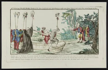 imagerie ancienne Mrs. Delaunay Flexelles Berthier Foulon et les deux [...] mérités France 1789 1980.72.6 Photo