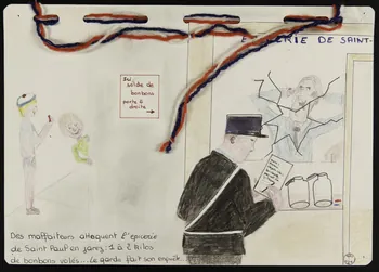 dessin Oeuvre de jeunesse 1980 1980.81.26  Photo