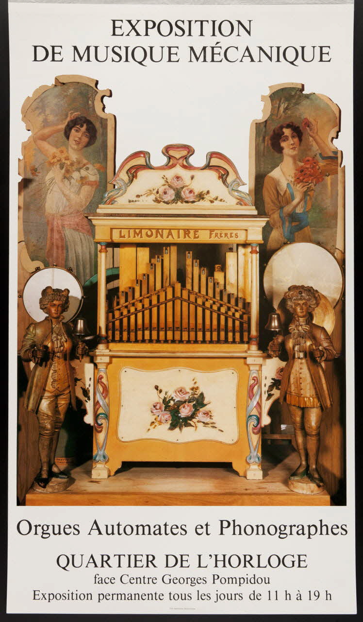 estampe EXPOSITION  DE MUSIQUE MECANIQUE 1980.81.63 Photo