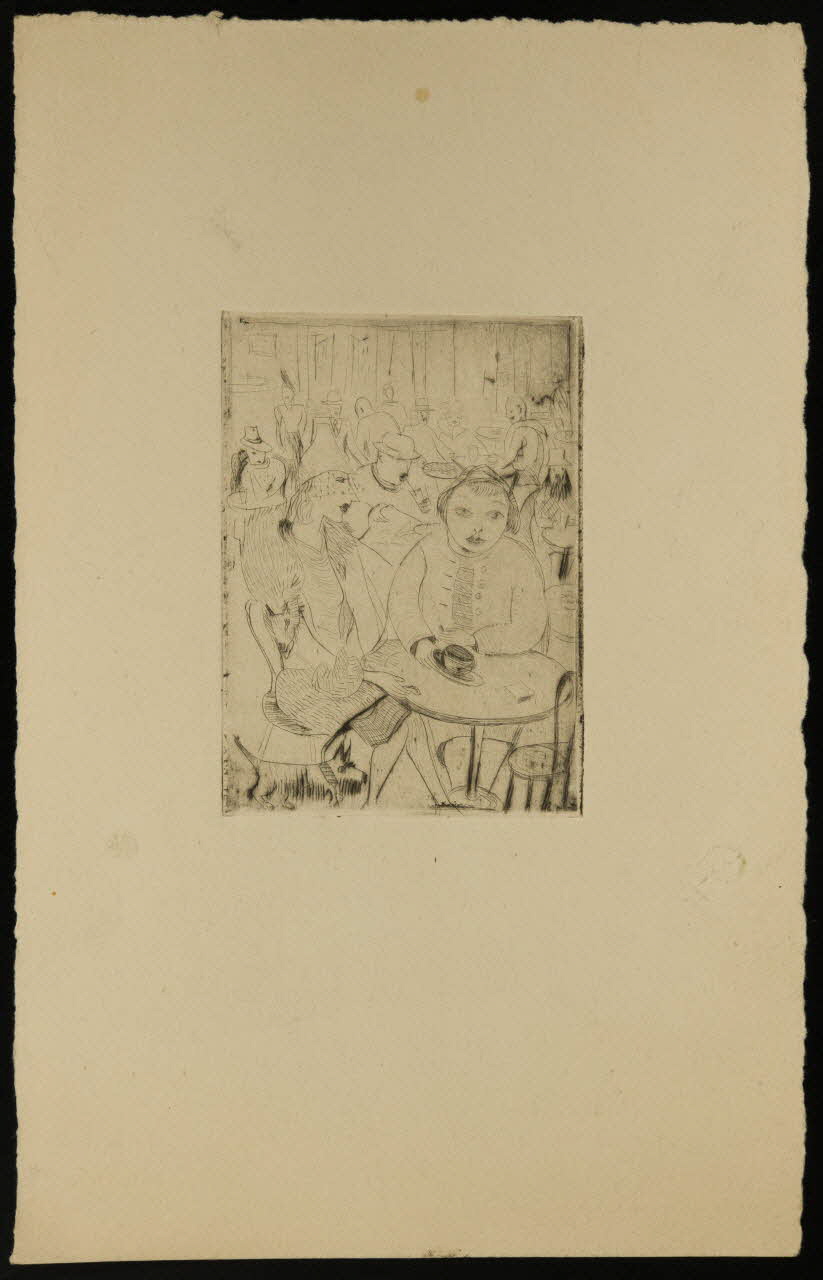 estampe Terrasse de café 1980.82.27 Photo