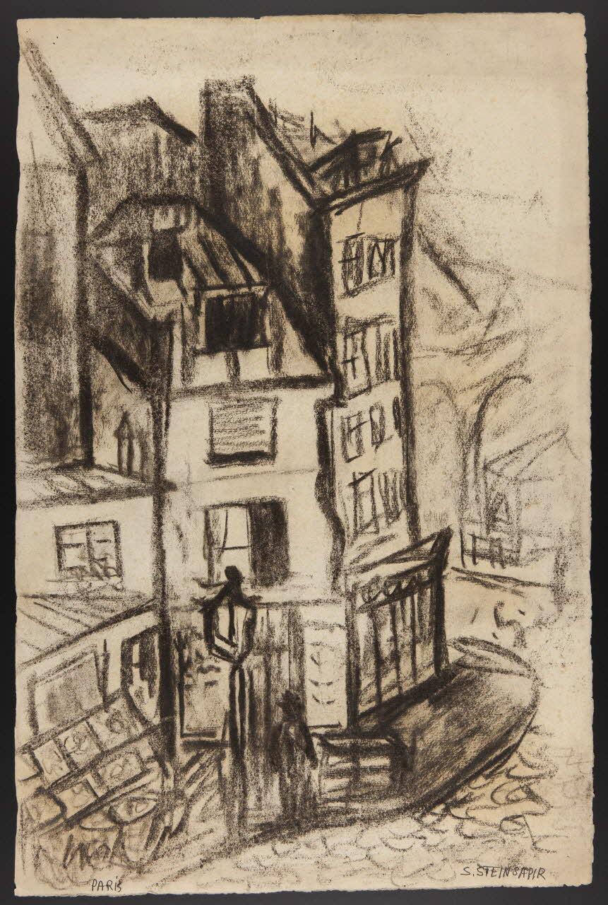 Sonia Steinsapir dessin Vue de Paris Paris 1940 1980.82.8 Photo