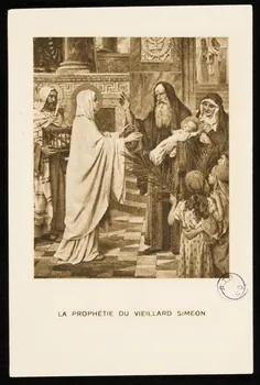 estampe LA PROPHETIE DU VIEILLARD SIMEON 1981.22.12 Photo