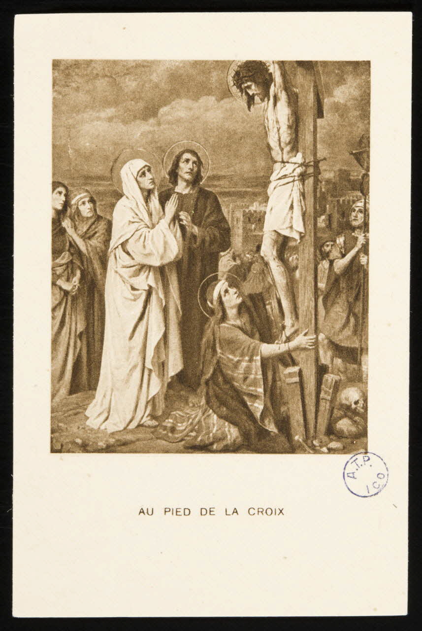 estampe AU PIED DE LA CROIX 1981.22.15 Photo