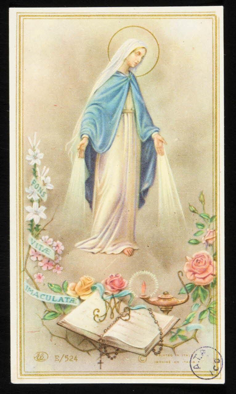 estampe La Vierge 1981.22.26 Photo