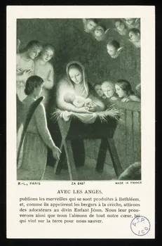 estampe AVEC LES ANGES 1981.22.30 Photo