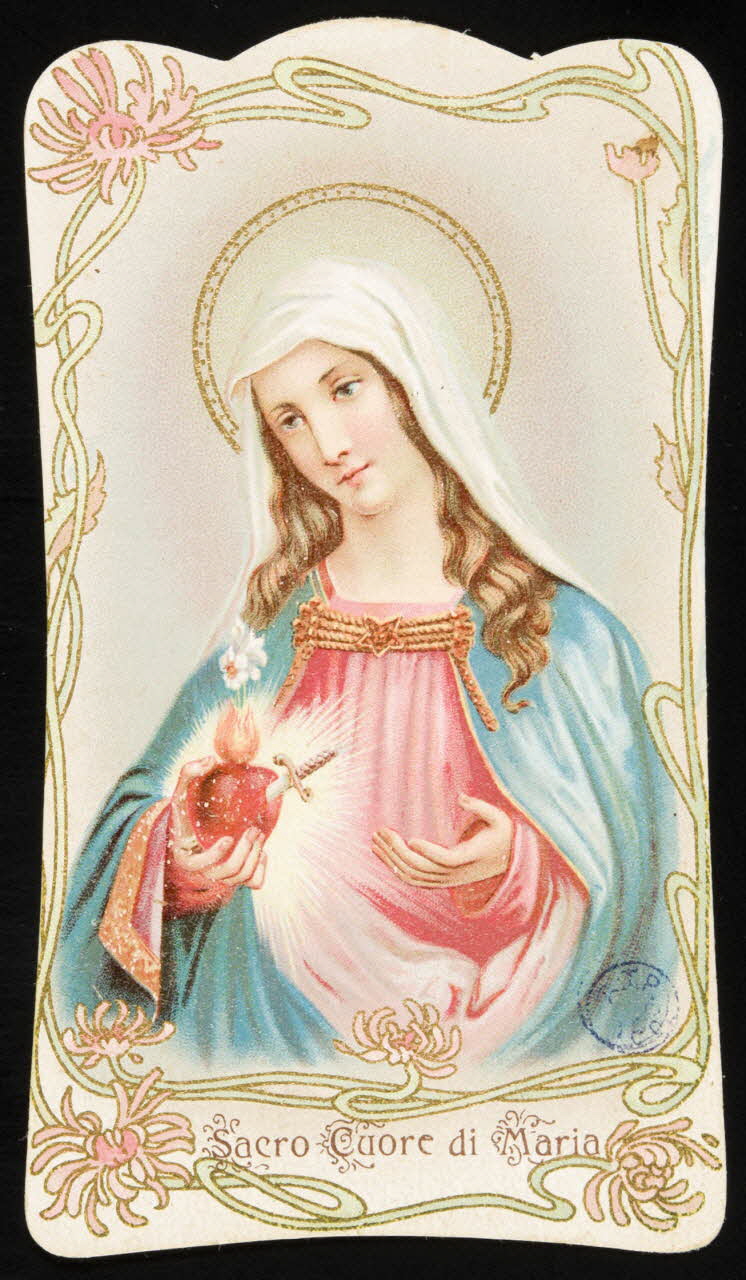 estampe Sacro Cuore di Maria 1981.22.32 Photo