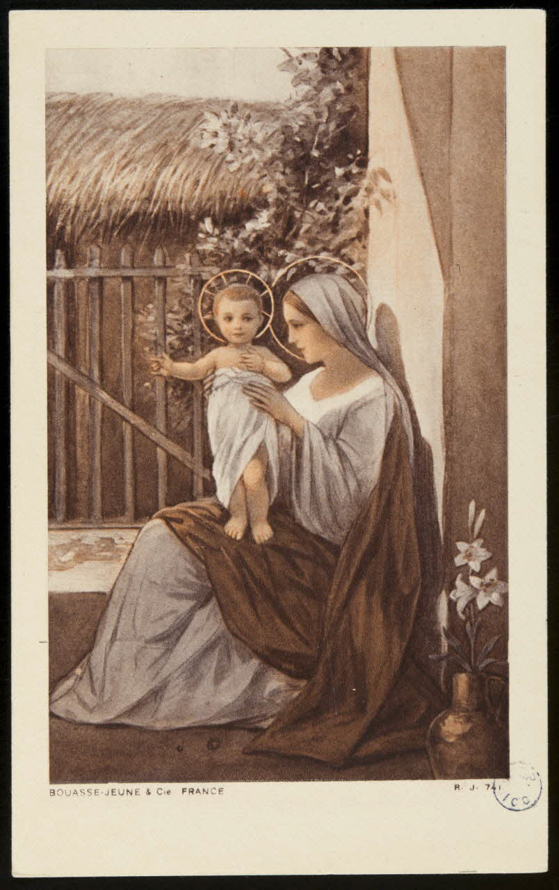 image pieuse Vierge à l'Enfant 1981.22.4 Photo