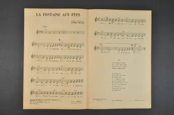 partition de musique petit format 1969.88.1014 Photo Mucem
