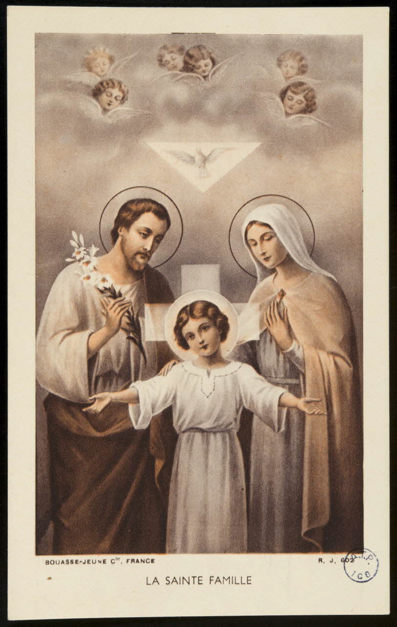 image pieuse LA SAINTE FAMILLE 1981.22.5 Photo